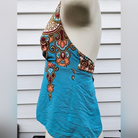 Nannette Lepore Beaded Boho Halter - Picture 7 of 16